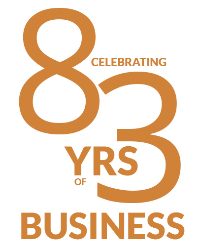 83 Years In Business